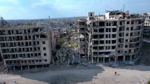 After Earthquake Stock Footage 300202704