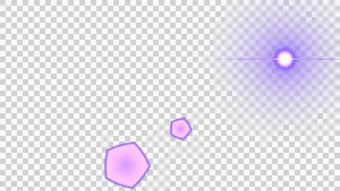 After effects lens flare no plugin Stock Illustration