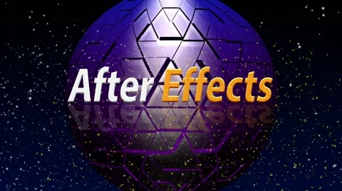 After effects (pixel globe background) Stock After Effects