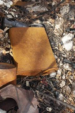 After a fire Stock Photos