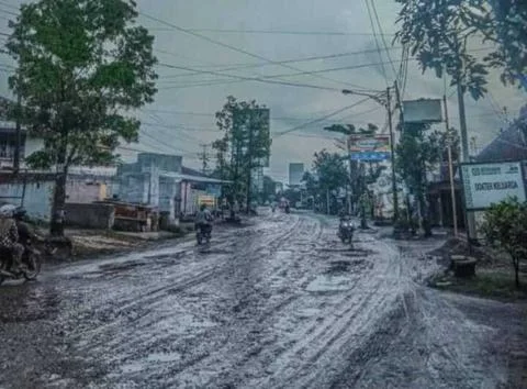 After flood 스톡 사진