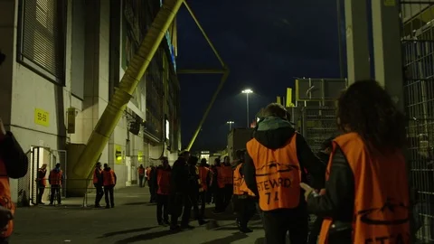 After the game Stock Footage 77029020