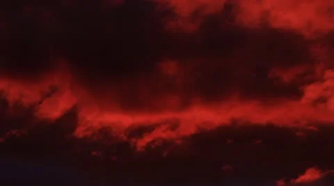 After glow clouds timelapse Vidéo 11355063