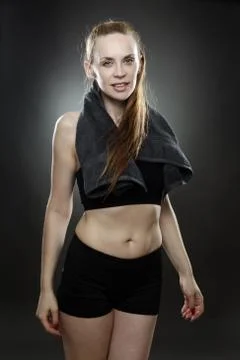 After a good workout Stock Photos