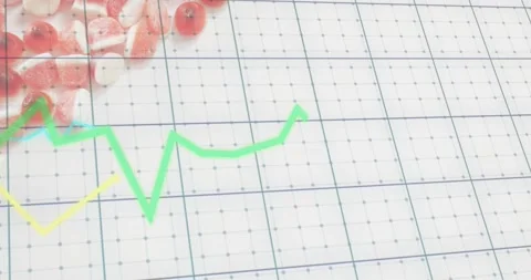 After green line emerging, grid displaying data lines extending, seeds sliding, Stock Footage 317772337