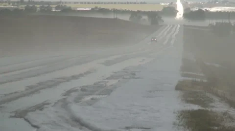 After the Hailstorm Stock Footage 54749628