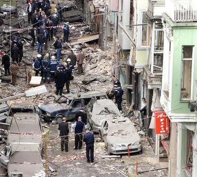 After Istanbul terror attack Stock Photos