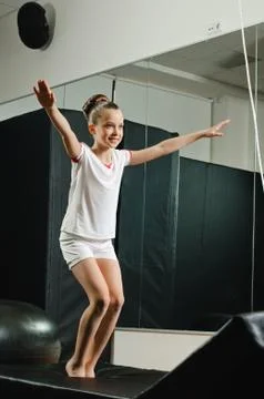 After jump Stock Photos