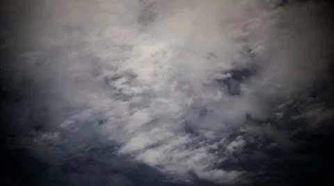 After Midnight Clouds Timelapse, at 4K Stock Footage 66075367