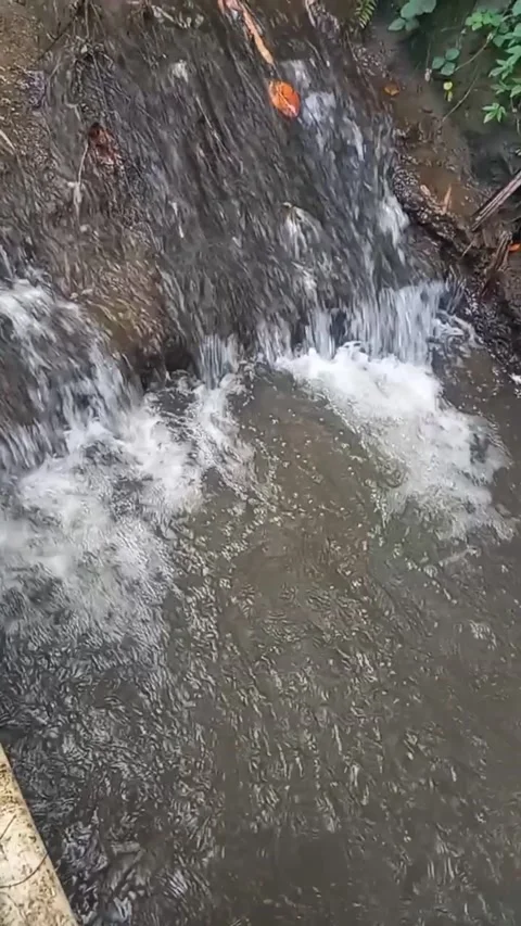 After the rain comes the flood Video stock 220758694