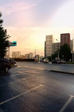 After rain 스톡 사진