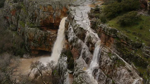 After the rain, river flood Stock Footage 103055165