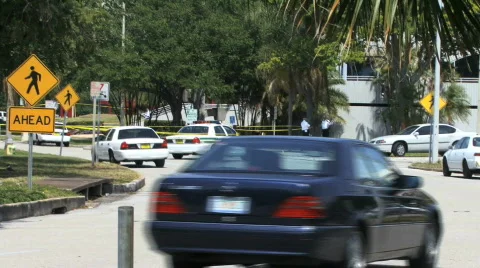 After A Shooting Stock Footage 117728