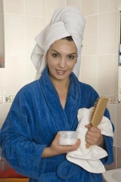 After shower Stock Photos