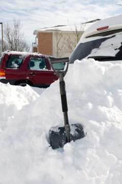 After snow storm Stock Photos