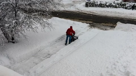 After The Snowstorm - 4K Time Lapse Vidéo 46591195