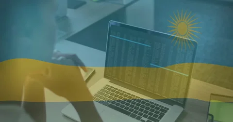 After spotting error, coder jotting notes then fixing code on laptop with Stock Footage 312829521