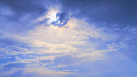 After the storm clouds disperse Stock Footage 30301414