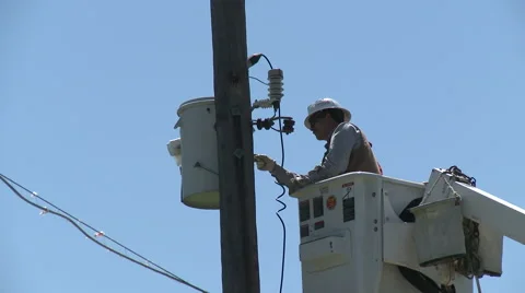 After the Storm - Getting Back Up Stock Footage 54715040