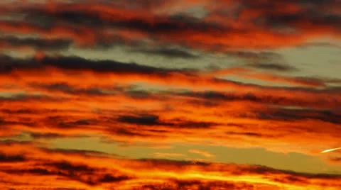 After sunset cloudscape, time-lapse 스톡 동영상 12518966