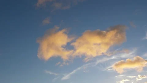 After sunset in the evening, the colorful clouds on the sea covered the sky 스톡 동영상 132082118