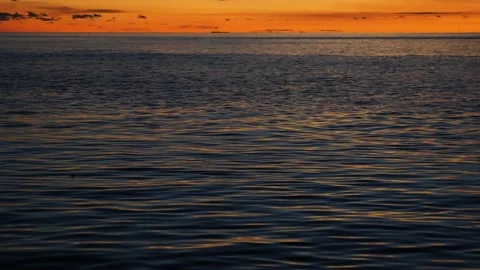 After sunset in the evening, the colorful clouds on the sea covered the sky 스톡 동영상 132082462