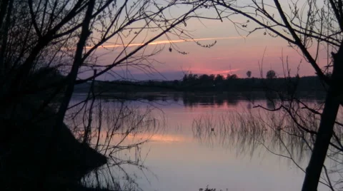 After sunset Stock Footage 5164870