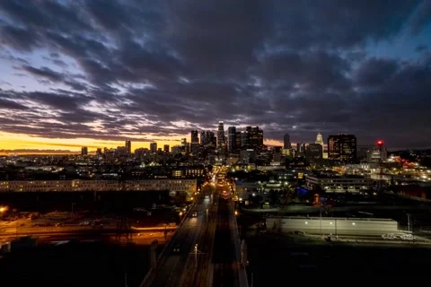 After sunset Video stock 194212766