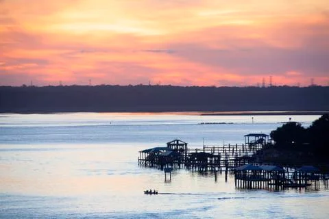 After the sunset Stock Photos