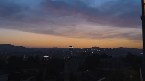 After sunset / before sunrise Video stock 277581049