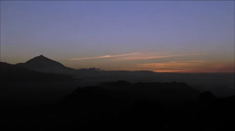 After sunset time lapse 動画素材 34123200