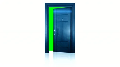 Afterlife_heaven_opening_door Stock Footage