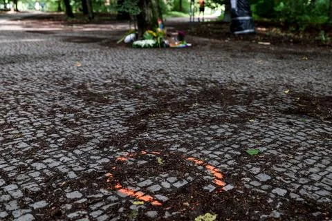 Aftermath of a deadly attack near Berlin Pride parade, Germany - 27 Jul 2026 Stock Photos
