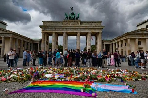 Aftermath of a deadly attack near Berlin Pride parade, Germany - 27 Jul 2026 Stock Photos