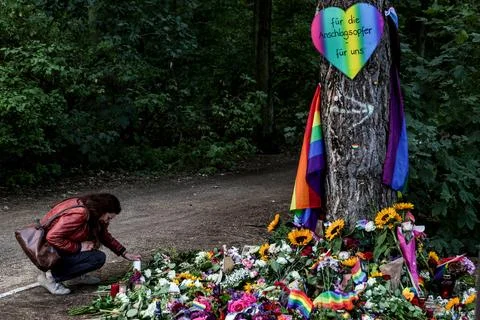 Aftermath of a deadly attack near Berlin Pride parade, Germany - 27 Jul 2026 Stock Photos