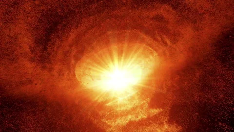 The aftermath of a dying star in the cosmos. Stock Footage 165453724
