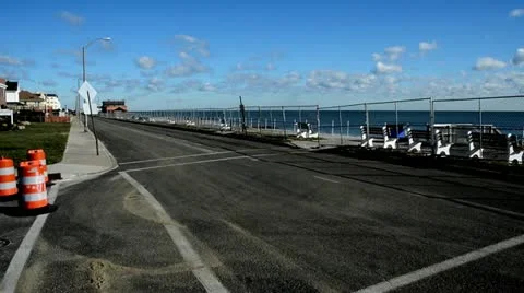 The Aftermath of Hurricane Sandy Stock Footage 12529782