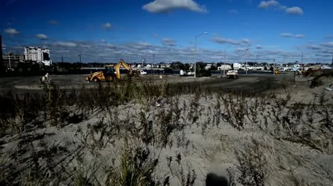 The Aftermath of Hurricane Sandy Stock Footage 12529807