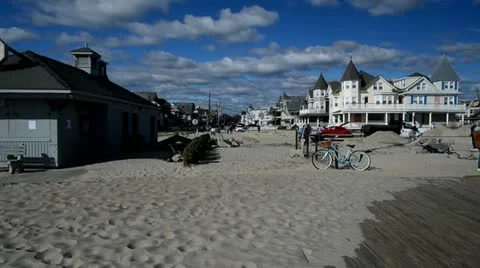 The Aftermath of Hurricane Sandy Stock Footage 12529821