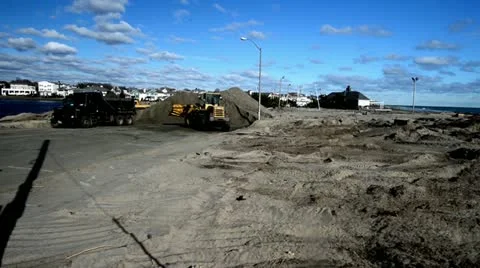The Aftermath of Hurricane Sandy Stock Footage 12529847