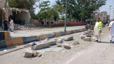 Aftermath of mosque blast in Kohat district, Pakistan - 19 Sep 2026 Stock Photos