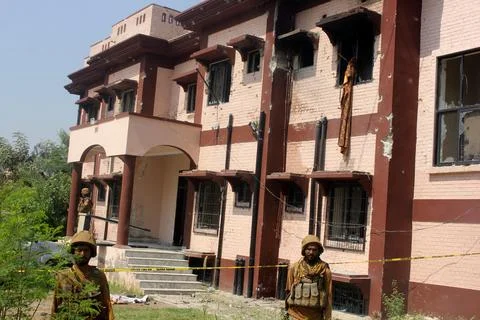 Aftermath of mosque blast in Kohat district, Pakistan - 19 Sep 2026 Stock Photos