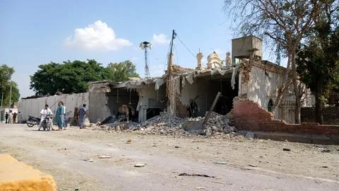 Aftermath of mosque blast in Kohat district, Pakistan - 19 Sep 2026 Stock Photos