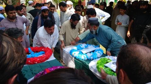 Aftermath of mosque blast in Kohat district, Pakistan - 19 Sep 2026 Stock Photos