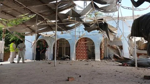 Aftermath of mosque blast in Kohat district, Pakistan - 19 Sep 2026 Stock Photos