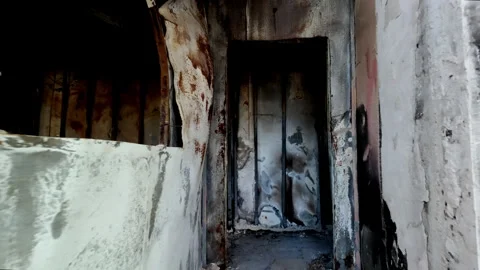 Aftermath of October 7 Attacks Stock Footage 334212446