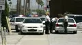 Aftermath of a Police Car Chase HD Footage