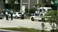 Aftermath of a Police Car Chase HD Footage