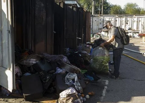 Aftermath of Russian missile attack in Kyiv, Ukraine - 30 Jul 2026 Stock Photos