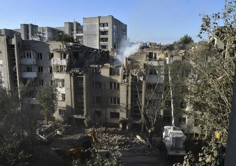 Aftermath of Russian missile attack in Lviv, Ukraine - 30 Jul 2026 Stock Photos